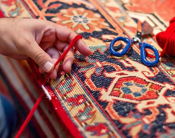 خدمات تخصصی و حرفه ای رفوی فرش در قالیشویی تهران ویلا